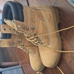 Men's Insulated Waterproof WorkBoots - Tan